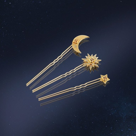 BHC zestaw wsuwek PIN SET GOLD